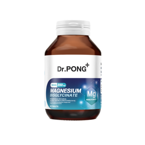 Dr.PONG_MAG 350 mg MAGNESIUM BISGLYCINATE_60Tablets