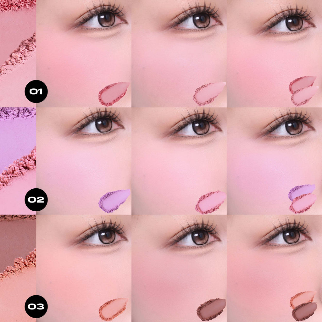 BEAUTILAB_SELFIQUE CHEEK DUO POCKET BLUSH_No.03_12g