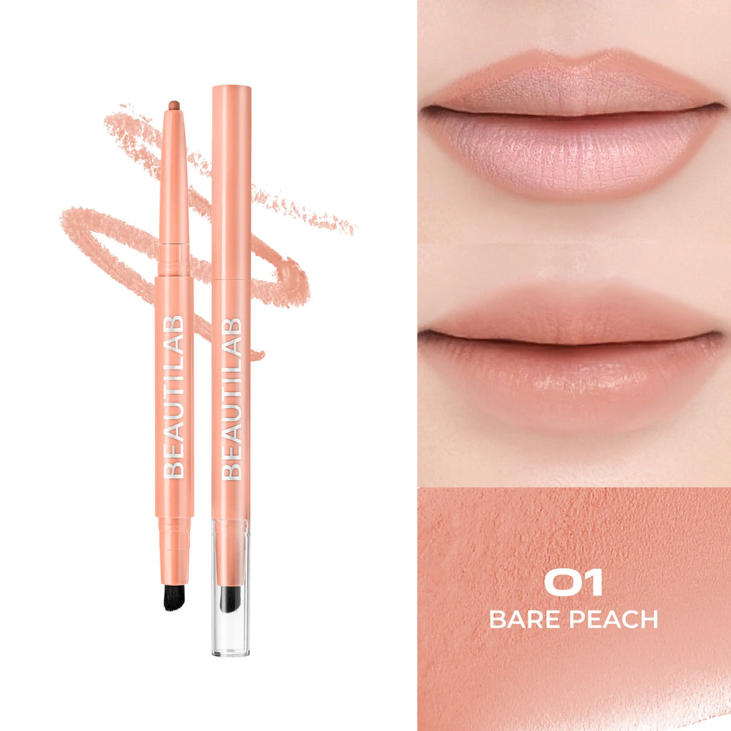 BEAUTILAB_PEACH PERFECT STAY LIP LINER_NO.01_0.16g