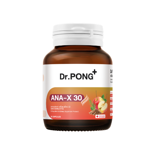 Dr.PONG ANA-X 30 ดอกเตอร์พงศ์ เอเอ็นเอ-เอ็กซ์ 30 วิตามินลดผมร่วง