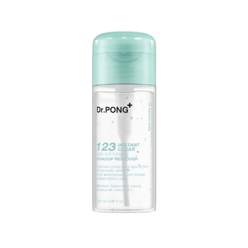 Dr. PONG 123 Instant Clear Skin Softening Makeup Remover คลีนซิ่งสูตรหมดจด ลดสิว ลบฝุ่น PM2.5 ยืนยันด้วยงานวิจัย
