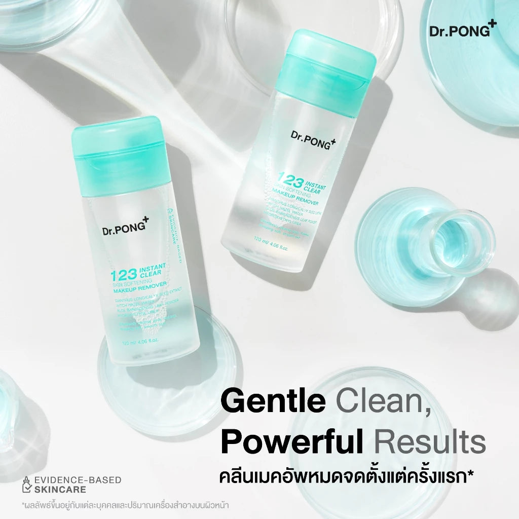 Dr.PONG_123 INSTANT CLEAR SKIN SOFTENING MAKEUP REMOVER_300ml