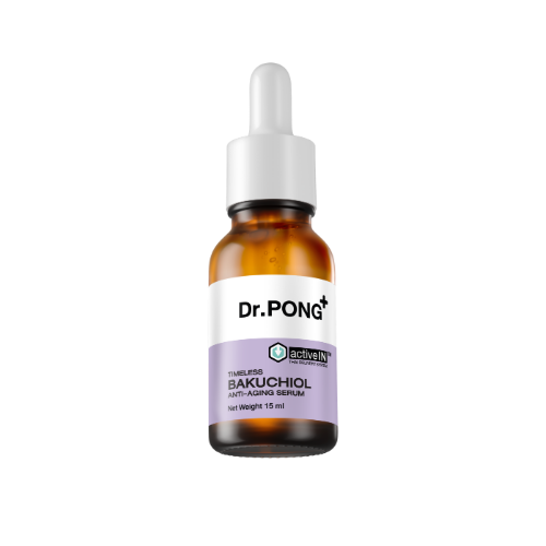 Dr.PONG_ACTIVEIN TIMELESS BAKUCHIOL ANTI-AGING SERUM_15ml