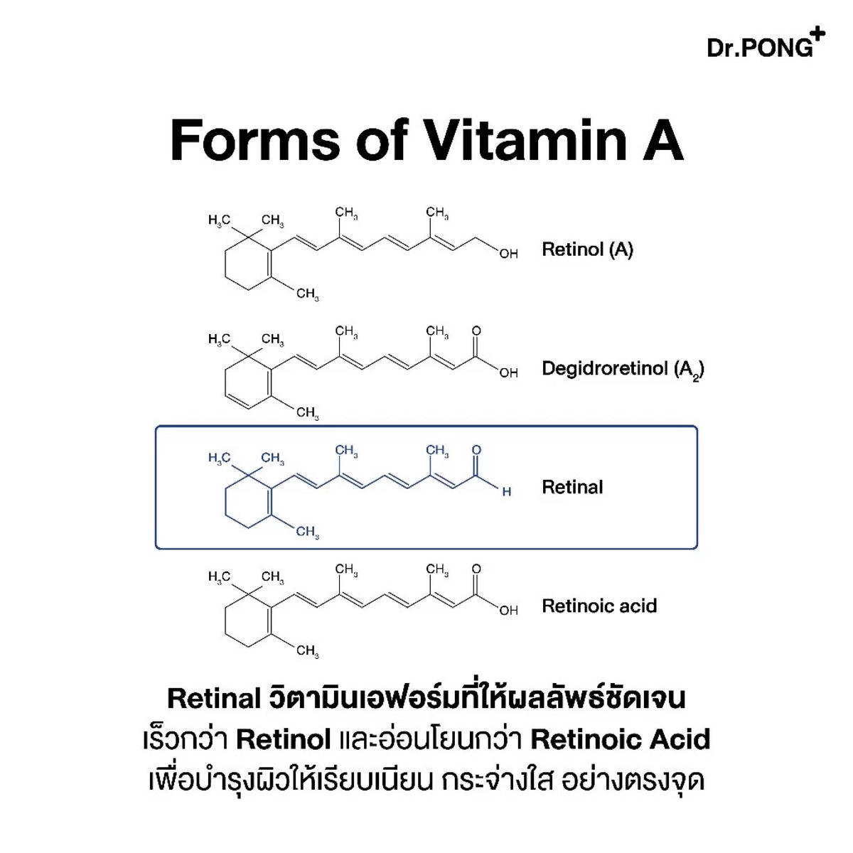 Dr.PONG RETINAL-X TIMELESS ANTI-AGING SERUM 15 ml.