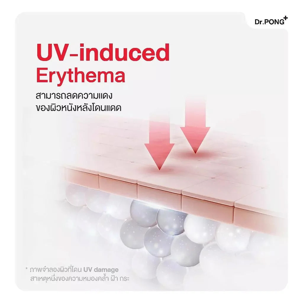 Dr.PONG MC1 PYCNOGENOL plus Red orange extract วิตามินรักษาฝ้า ลดการทำลายผิวจากแสง UV