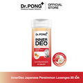Dr.PONG_INNERDEO JAPANESE PERSIMMON SUGAR FREE LOZENGES AOMORI APPLE FLAVOR_20Tablets_Tube